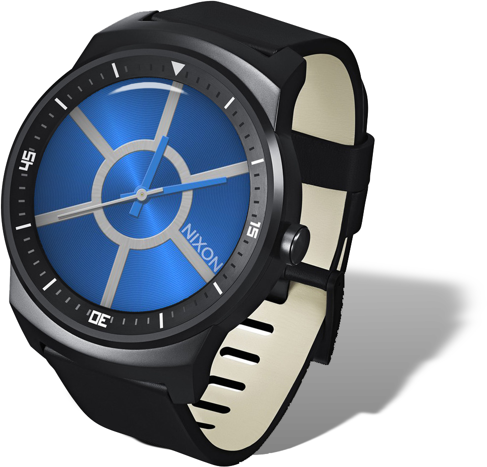 R2-d2 Nixon Time Teller - Jeep Renegade Watch (1000x987), Png Download