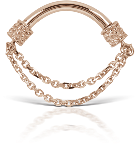 Double Chain Spinner - Bracelet (850x850), Png Download