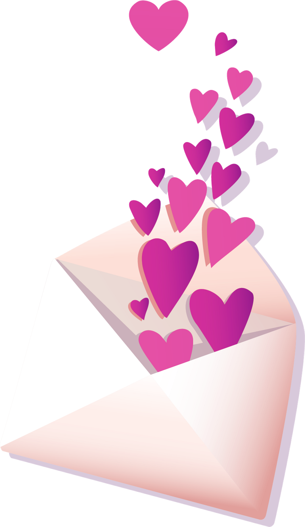 Send A Love Letter To Someone 💗 - Love Letter (1024x1769), Png Download