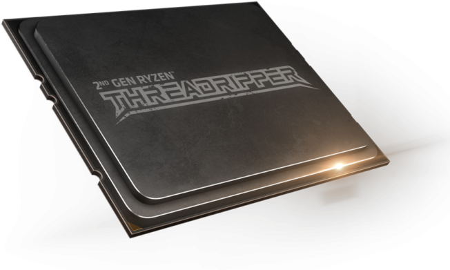 Amd Ryzen Threadripper 2nd Gen - Amd Ryzen Threadripper 2920x (740x416), Png Download