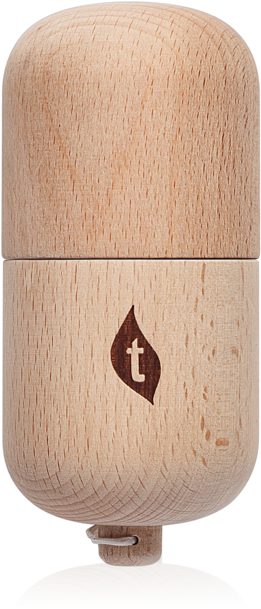 Terra Pill - Natural Beech (1642x1642), Png Download