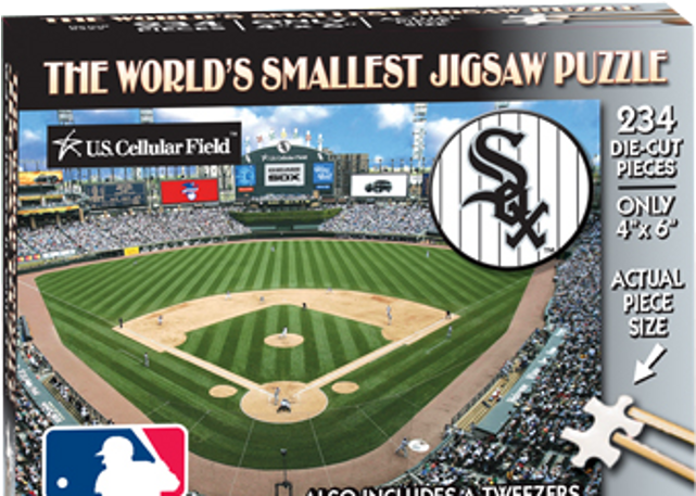 World's Smallest Jigsaw Puzzle - Chicago White Sox (640x640), Png Download