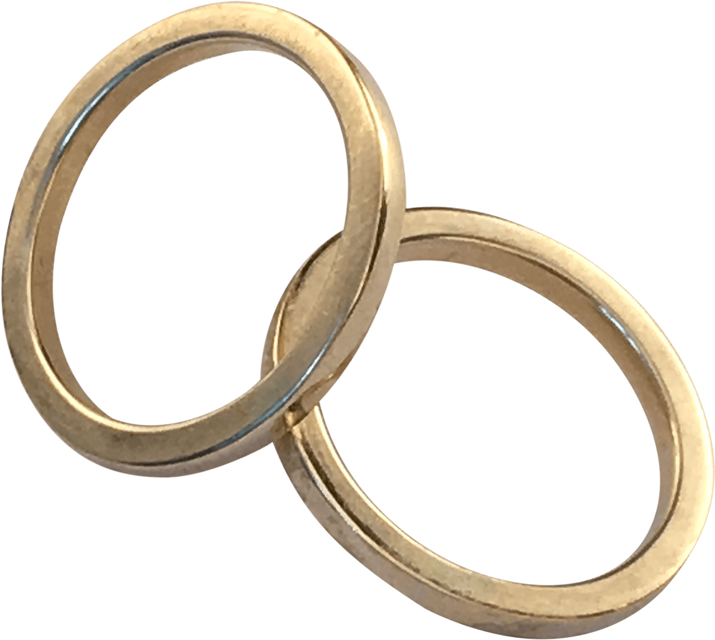 Side Bands Are Often Worn With Another Ring To Enhance - Bangle (1920x1920), Png Download