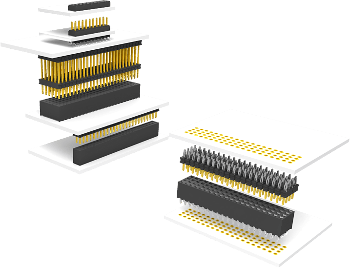 100" Pitch Interconnects - Eyelash Extensions (717x549), Png Download