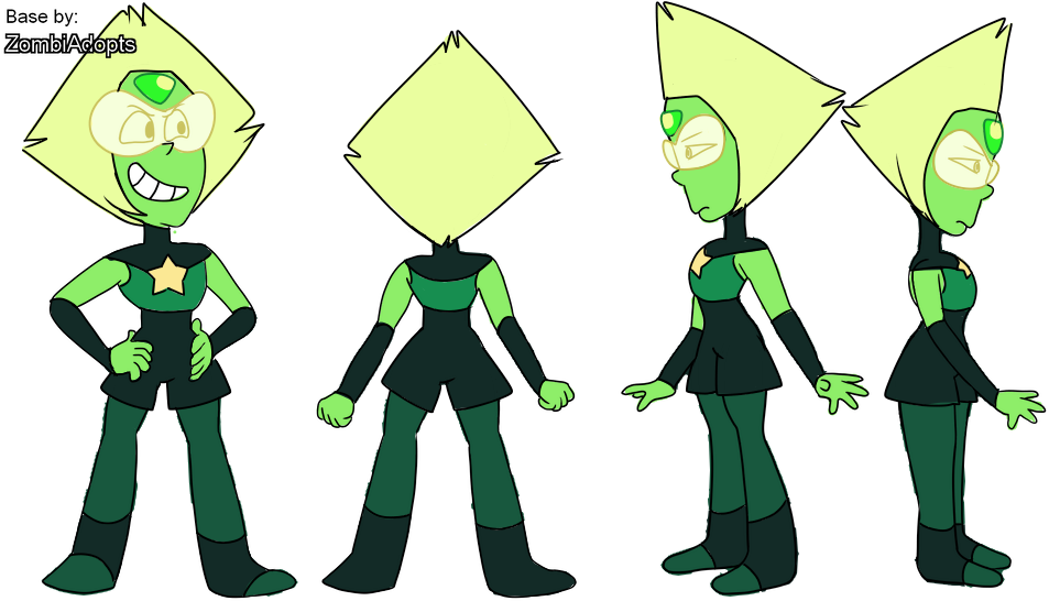 Fanartperidot - Cartoon (1024x576), Png Download