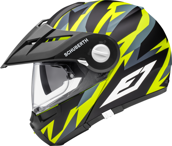 660 X 561 1 - Schuberth E1 Rival Yellow (660x561), Png Download