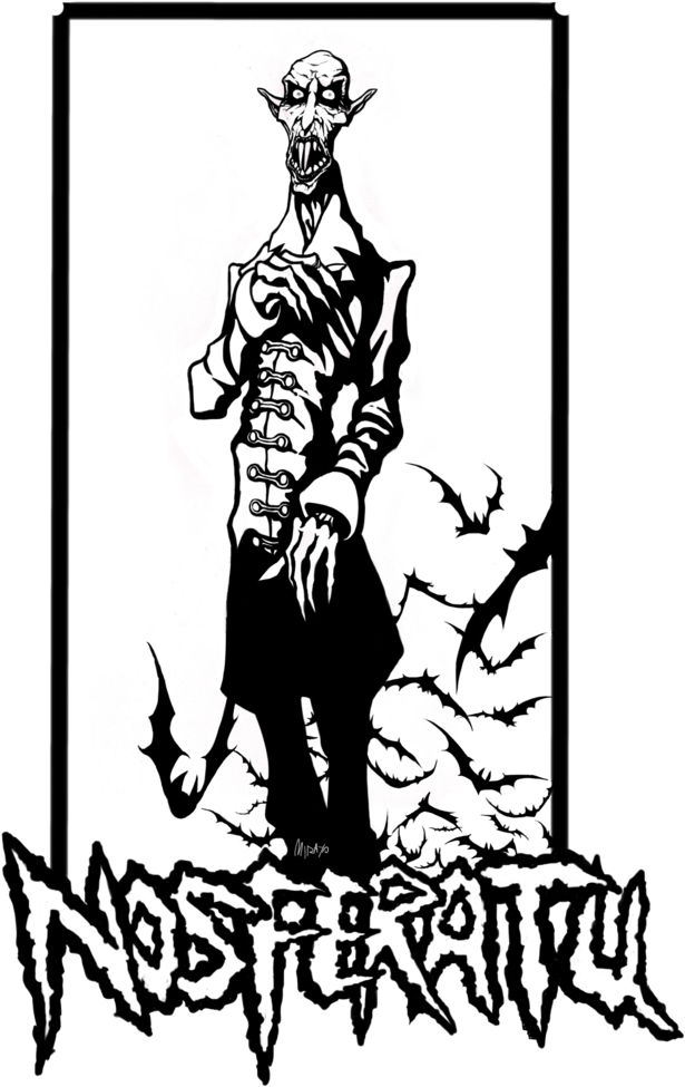 Nosferatu Completo 372141 - Illustration (713x1000), Png Download