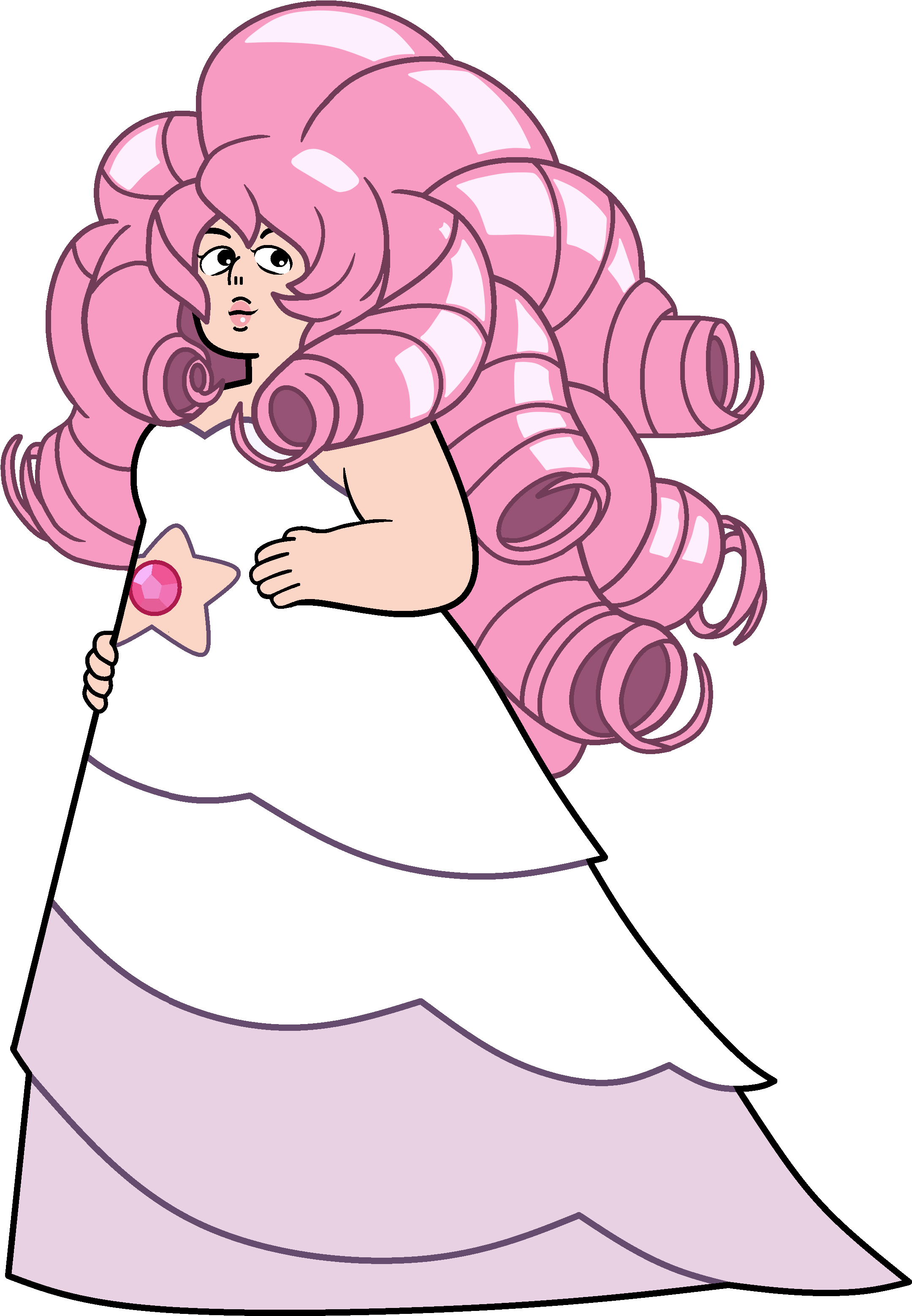 Rose Quartz Steven Universe Gem Google Search Future - Rose Quartz Steven Universe Drawings (2500x3500), Png Download