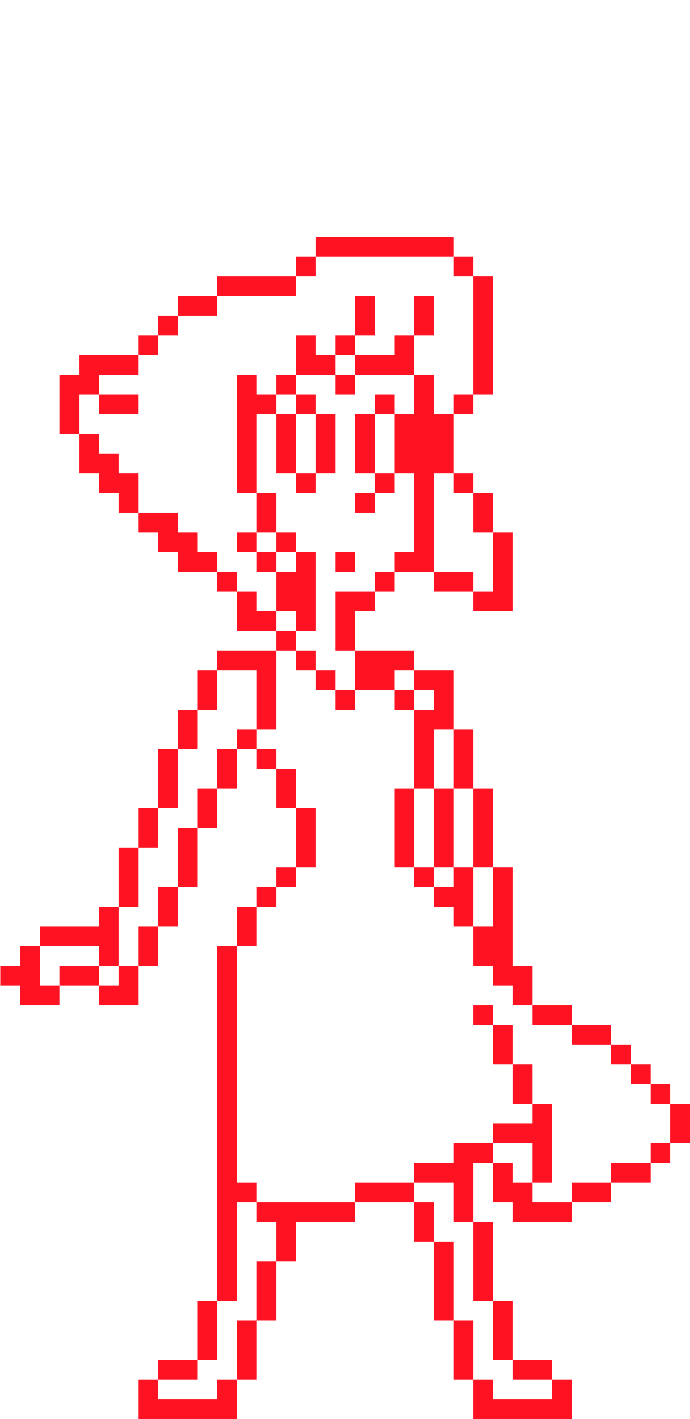 Lapis Lazuli - Underswap Papyrus Sprite Grid (1560x3120), Png Download