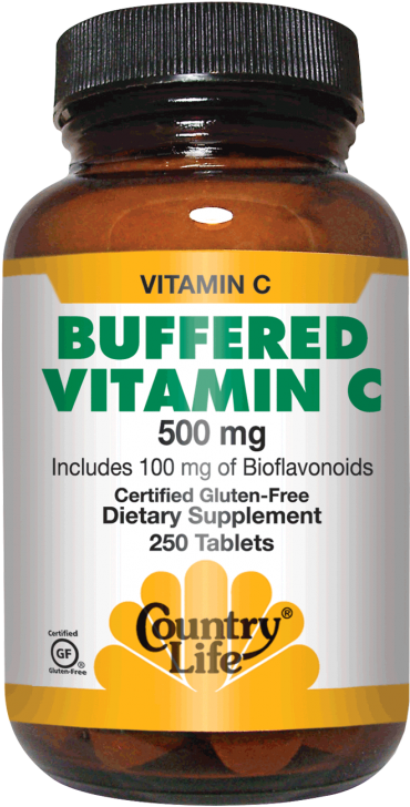 Buffered Vitamin C With Bioflavonoids 500mg - Natural Foods (561x750), Png Download