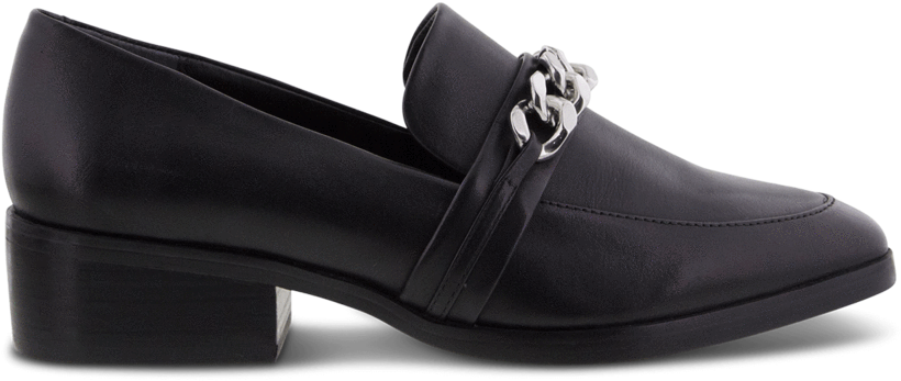 Molly Black Jetta Flats - Slip-on Shoe (1000x529), Png Download