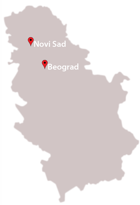 Mapa Previous - Serbia Map Vector (1000x700), Png Download