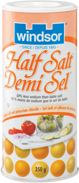 Picture Of Half Salt - Windsor Half Salt Iodized (504x692), Png Download