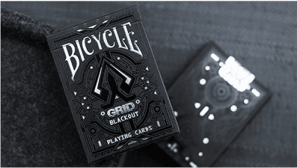 Mazzo Di Carte Limited Edition Bicycle Grid Blackout - Bicycle Playing Cards (600x600), Png Download