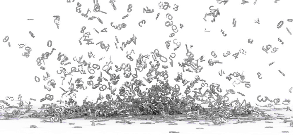 By The Numbers - Number (1000x462), Png Download