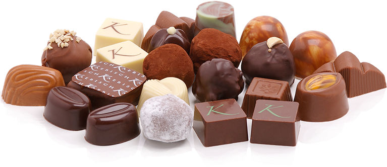 Atualmente, A Produção De Bombons Caseiros É Uma Boa - Hand Made Chocolates Png (800x391), Png Download