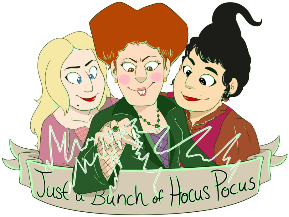 Hocus Pocus By Itsaaudra-d9fxfkj - Sanderson Sisters Hocus Pocus Transparent (930x859), Png Download