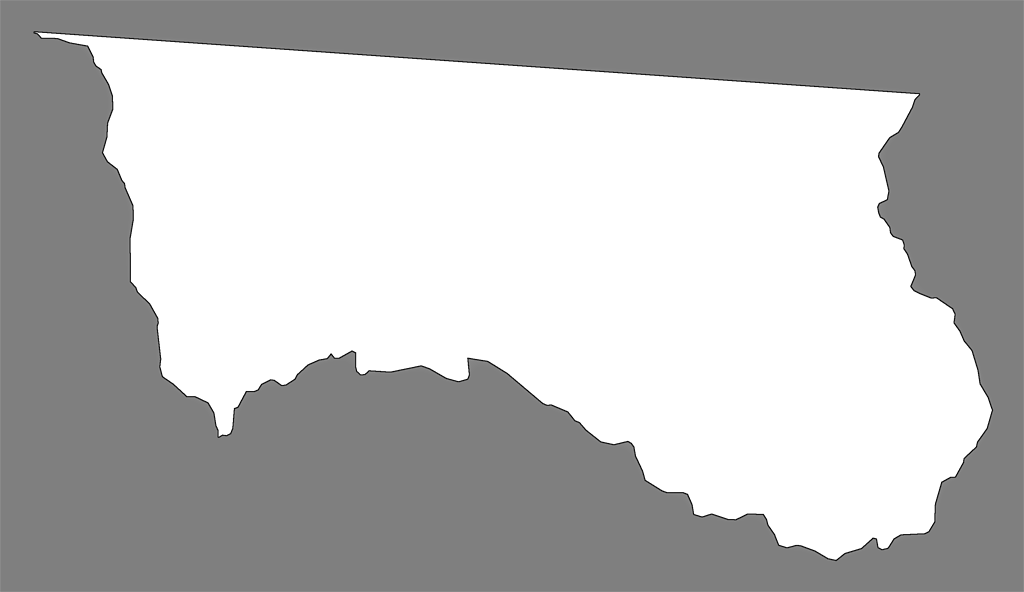 These Maps Are In The Png Format - Silhouette (1024x592), Png Download