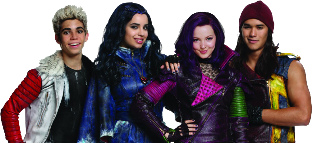 Descendants Png (1024x471), Png Download