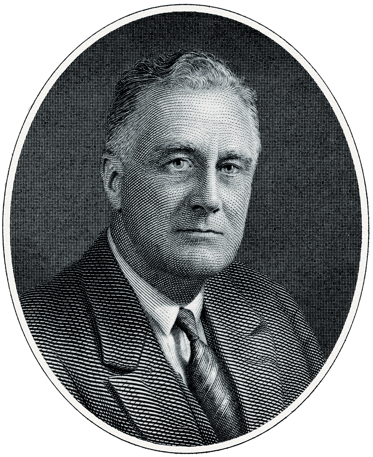 President Franklin Delano Roosevelt - Robert Turgot (1200x1472), Png Download