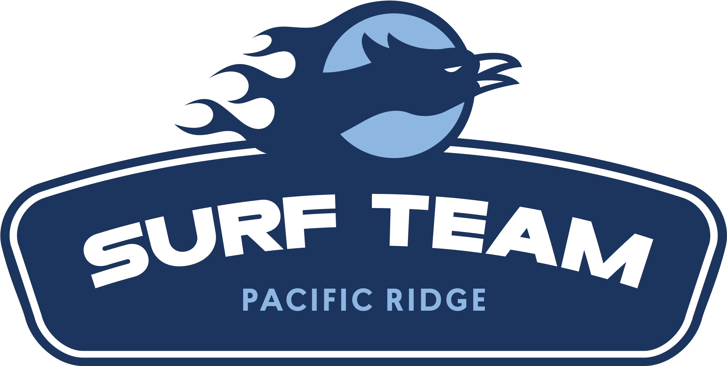 Surf Team Firebirds Badge2 Mesagrande O Rgb - Pacific Ridge School (3000x3000), Png Download