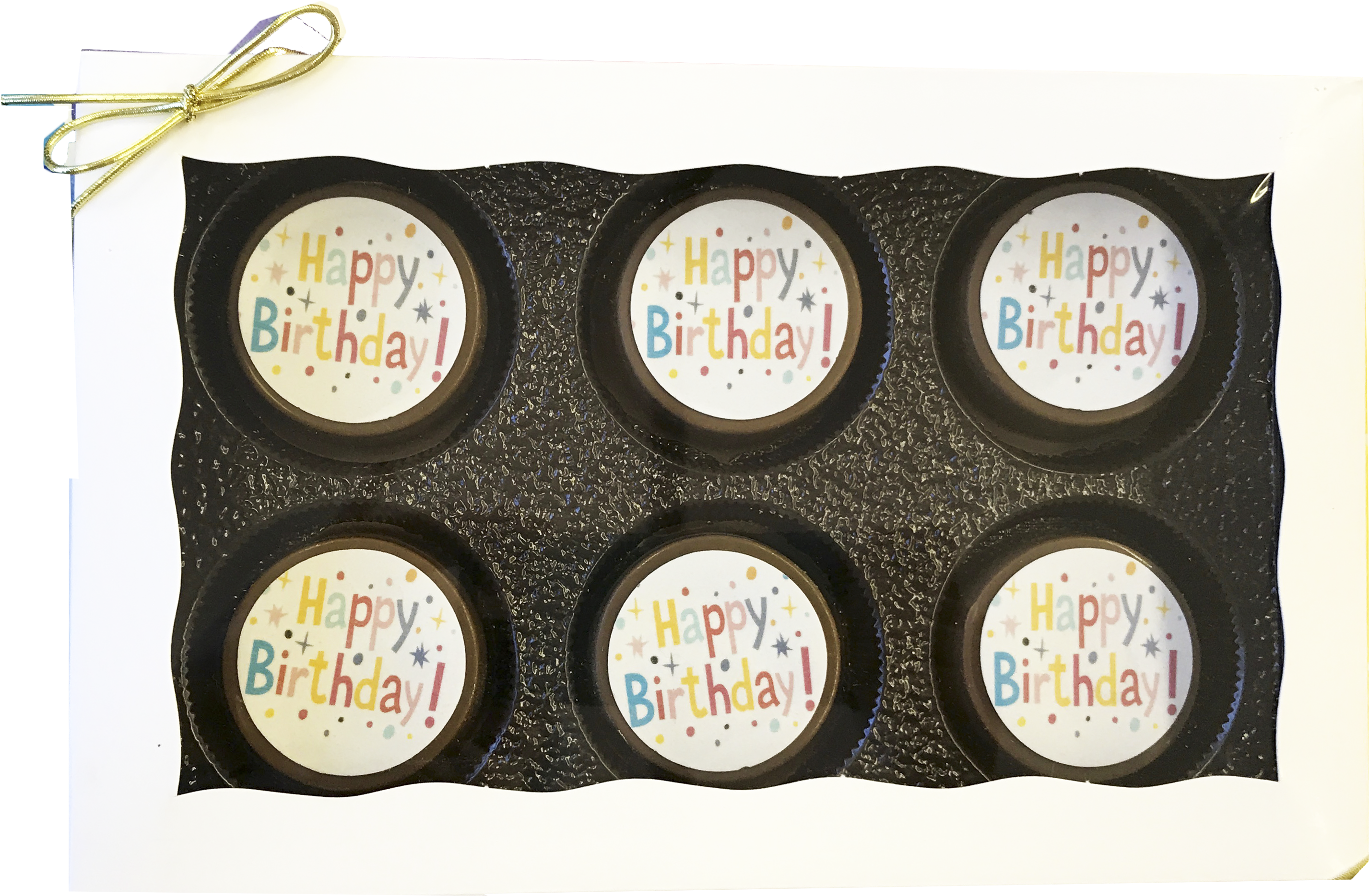 Happy Birthday Chocolate Covered Oreos - Party Favor (2922x1992), Png Download