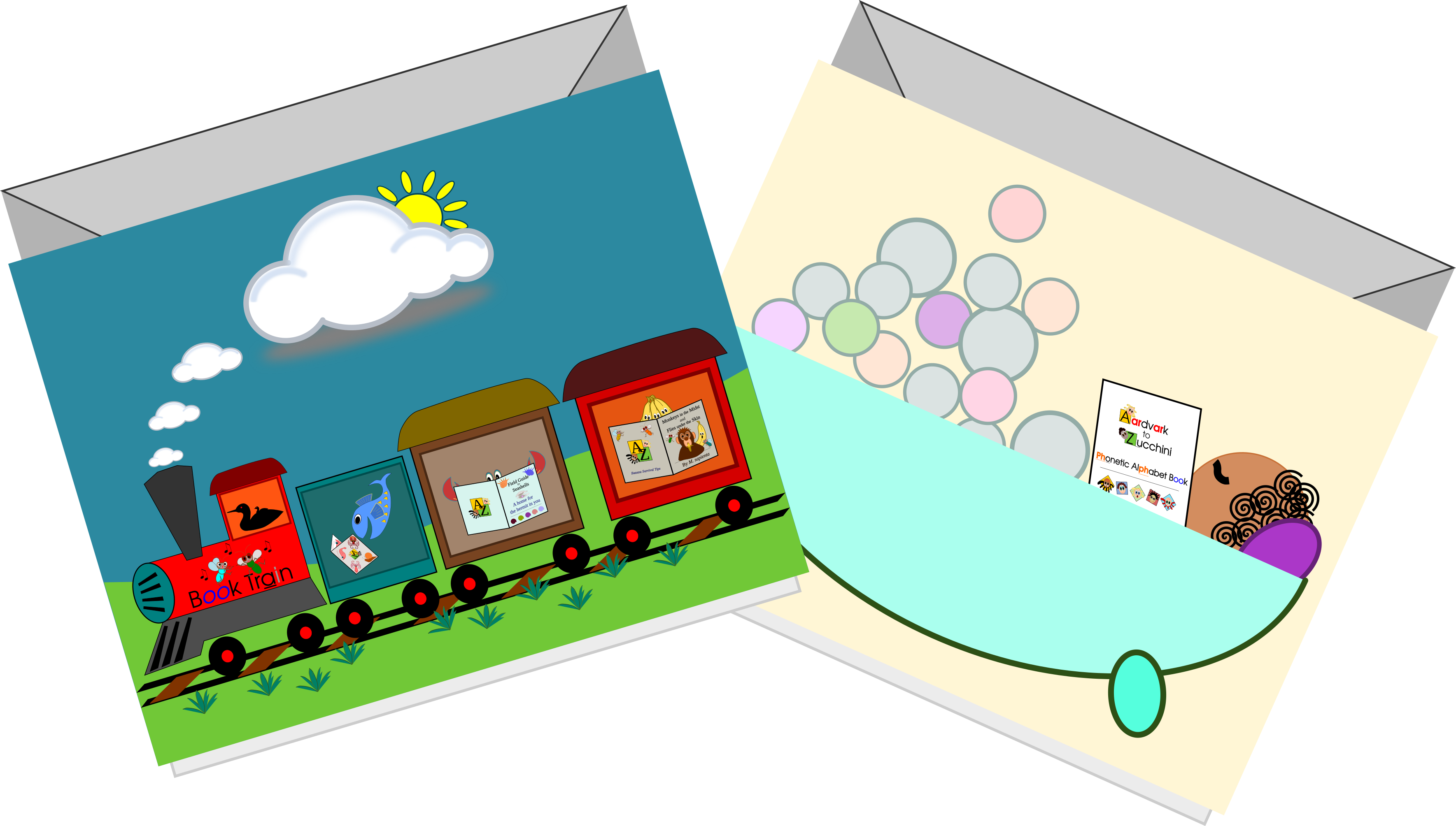 3537 X 2008 4 - Cartoon (3537x2008), Png Download