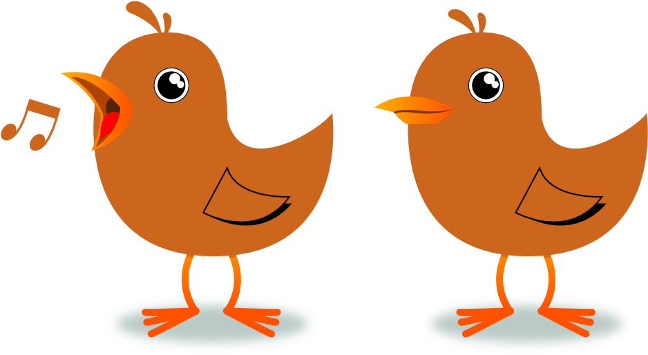 Clip Arts Related To - Bird Sound Clip Art (999x541), Png Download