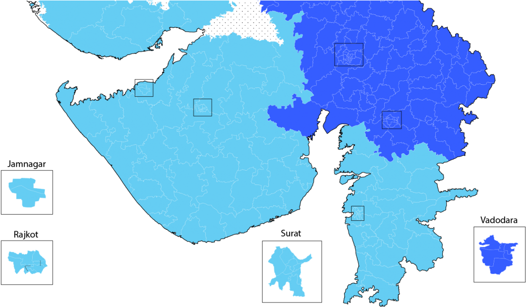 It May Be Coincidental, But It Is Perhaps Only Appropriate - Geography Of Gujarat (1170x620), Png Download