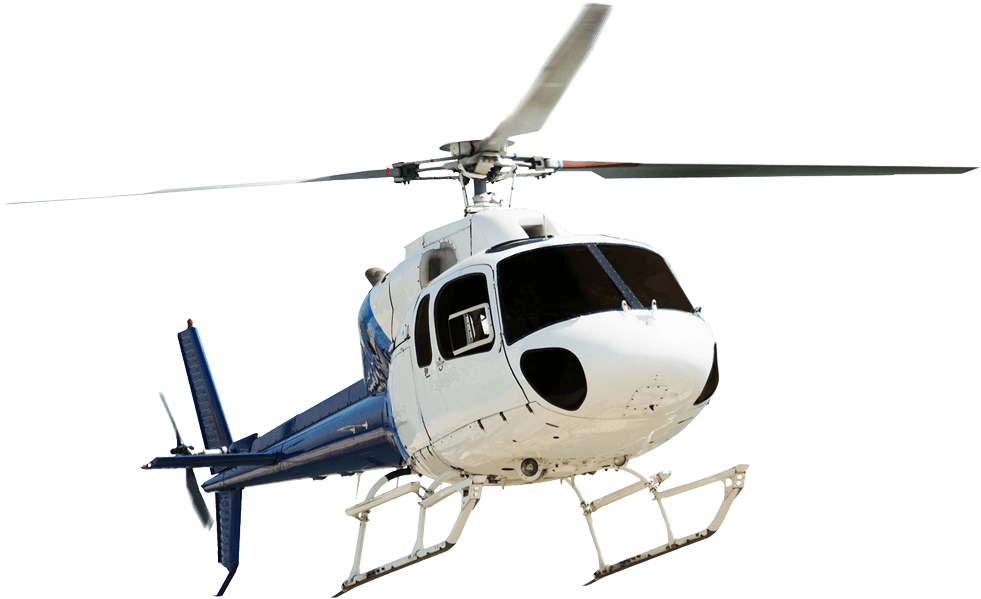 Airplane Services - Helicopter (1000x608), Png Download