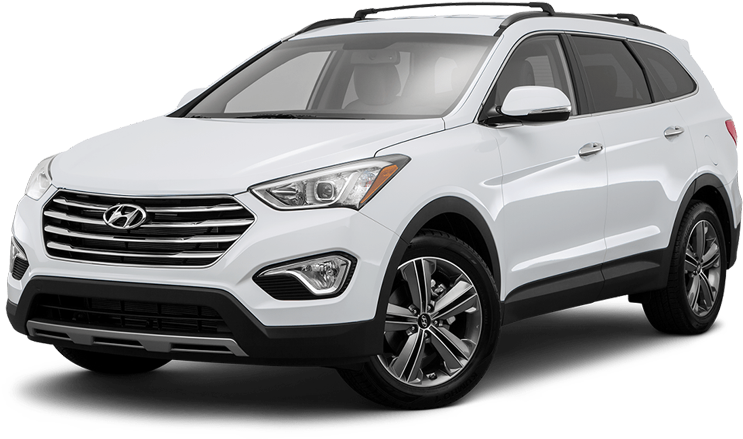 Hyundai's Creta - 2014 Hyundai Santa Fe (1024x576), Png Download