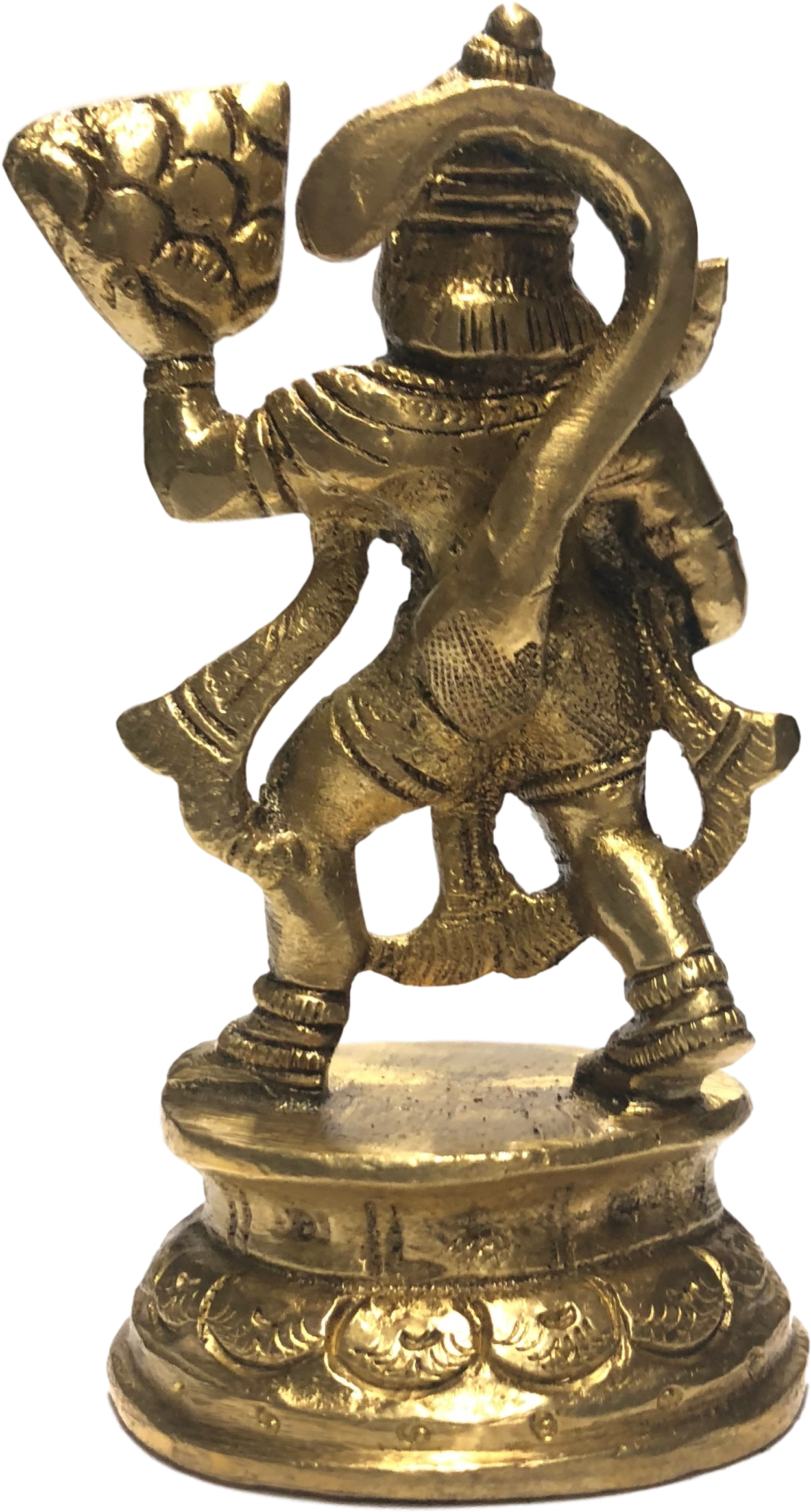 Brass Cast Piece From India Featuring The Classic Pose - Bronze Sculpture (2508x3344), Png Download