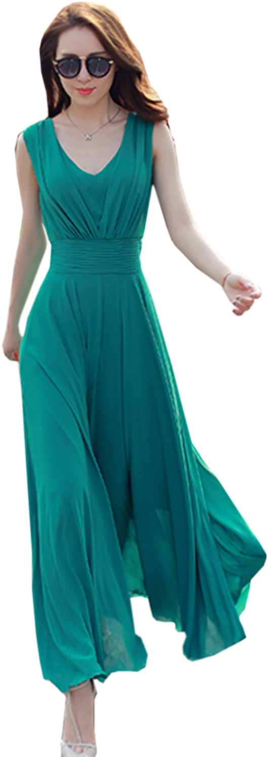 Home Woman Dresses - Gown (545x1500), Png Download