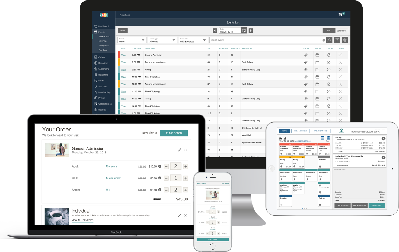 We Advance Ticketing And Membership Through Innovative - Computer Icon (1322x836), Png Download