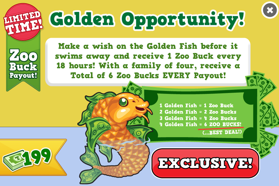 The Golden Fish Is A Part Of The Cashback Animals Themed - Goodlife Foods (960x640), Png Download