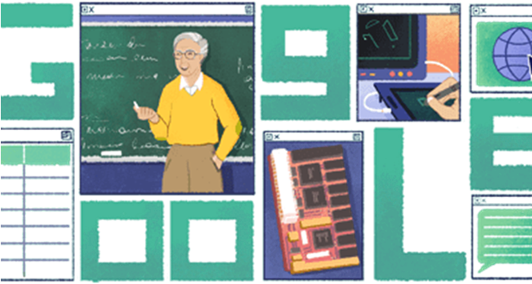 Michael Dertouzos Honoured With Google Doodle - Dertouzos Google Michael Dertouzos (759x422), Png Download