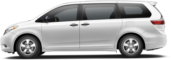 2017 Sienna - Toyota 13 年 休 旅 車 (864x477), Png Download