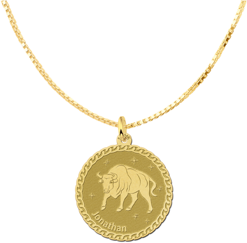 Gold Chain St Christopher (800x560), Png Download