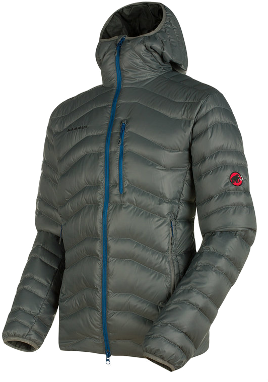 Hooded Jacket Men Png Background Image - Mammut Broad Peak Down Jacket Men's (547x774), Png Download