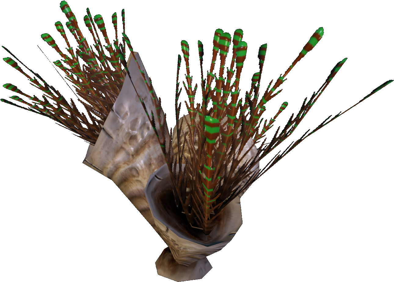 Spiked Horn Grass - Subnautica Grasses (1400x1000), Png Download