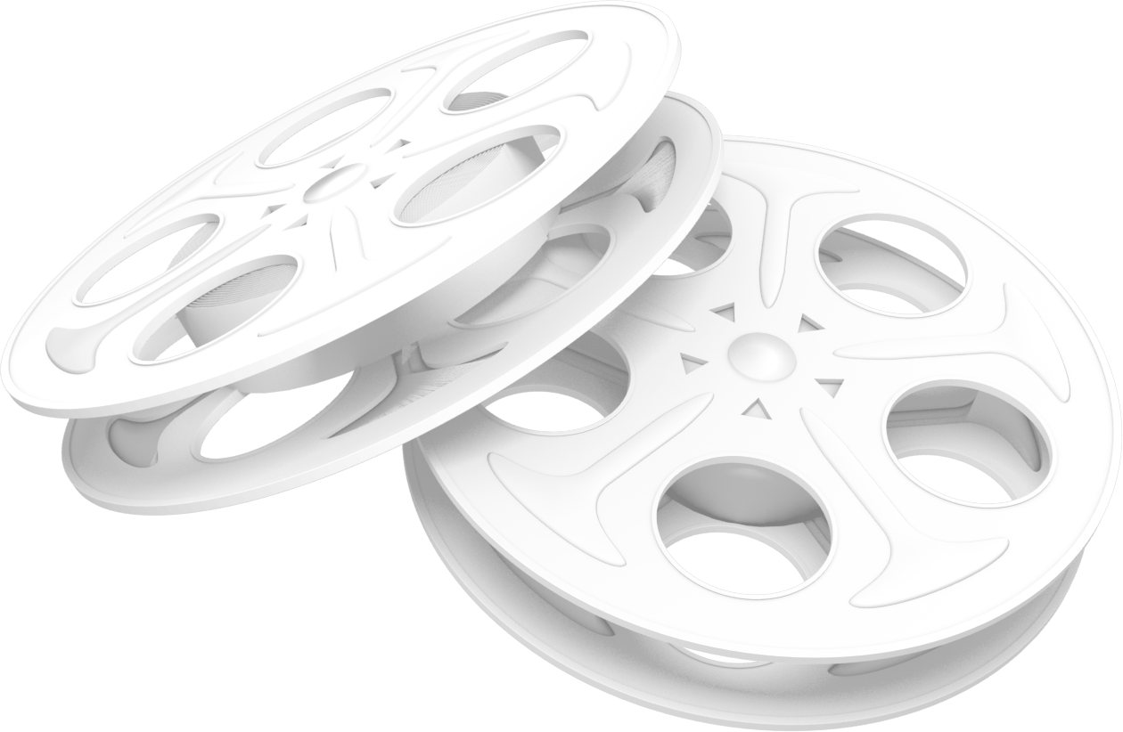 Movie Reel Movie Reel - Circle (1260x822), Png Download