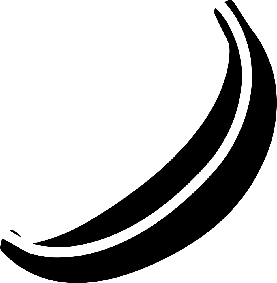 Png File Svg - Mono Banana Symbol (960x980), Png Download