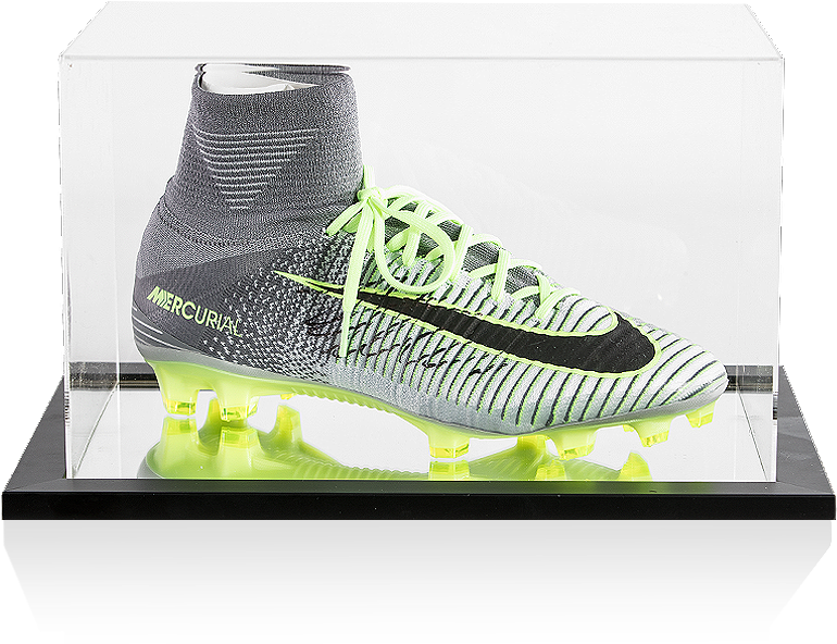 Cristiano Ronaldo Signed Grey Nike Mercurial Superfly - Nike Free (870x890), Png Download