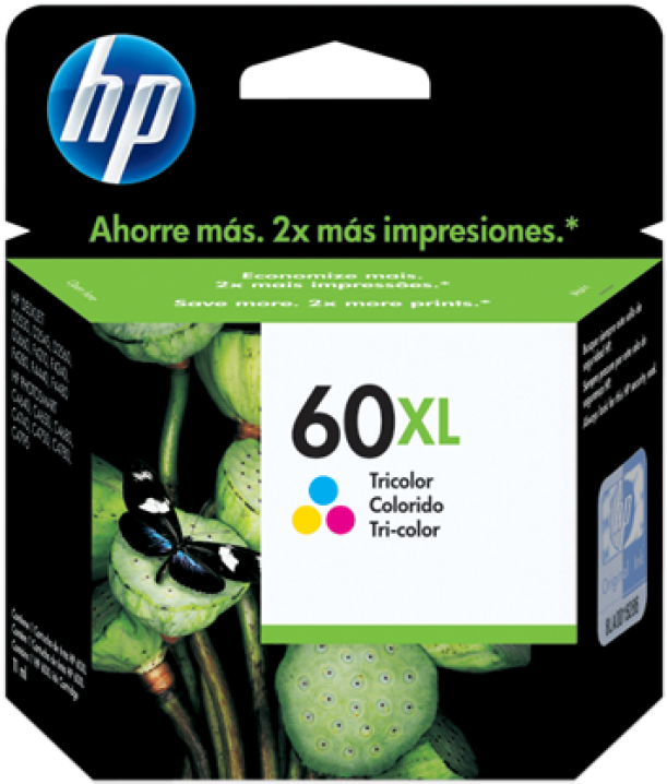 Hp High Capacity Colour Ink Cartridge - Hp Deskjet 1515 Ink Cartridge (988x988), Png Download