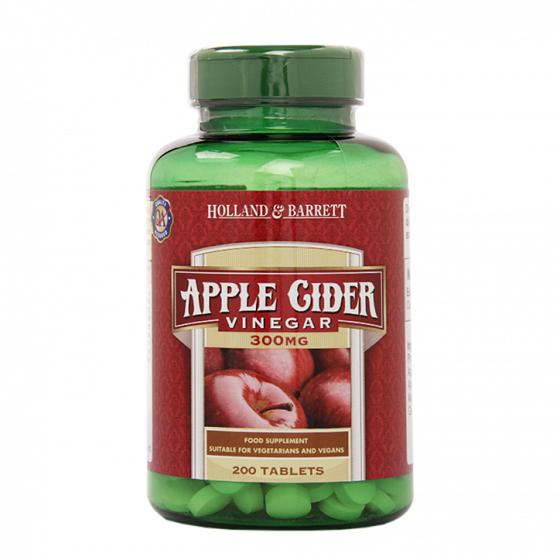 Apple Cider Vinegar Tablets Holland And Barrett (560x560), Png Download