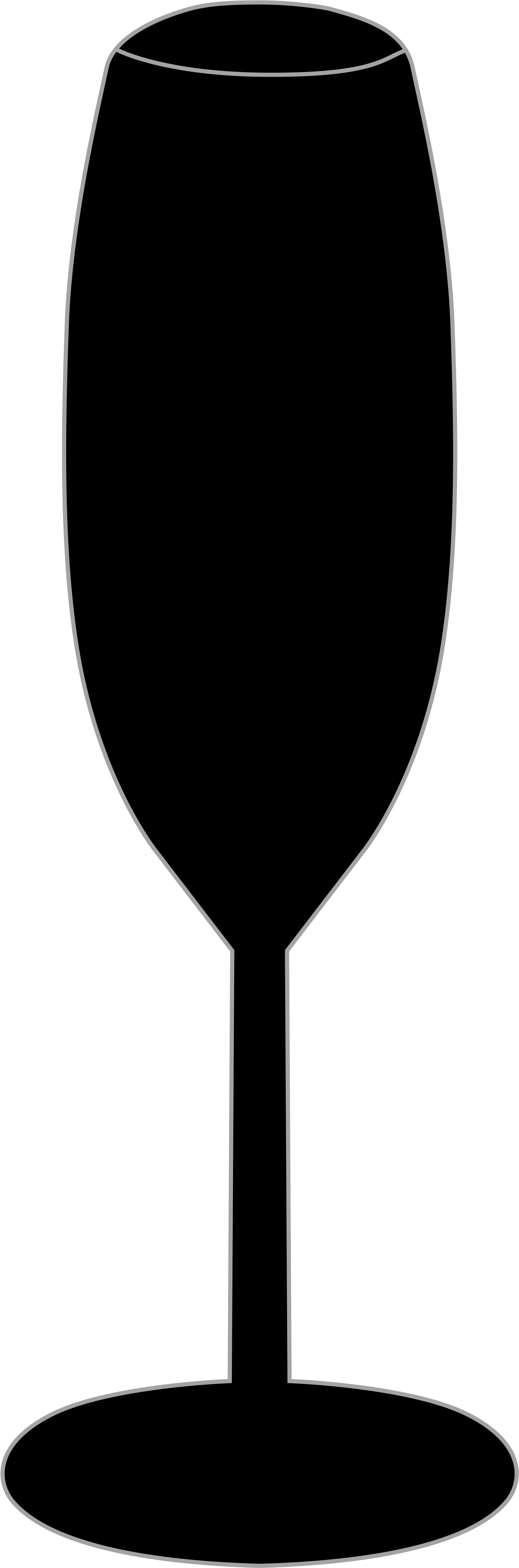 Open - Wine Glass (2000x6000), Png Download