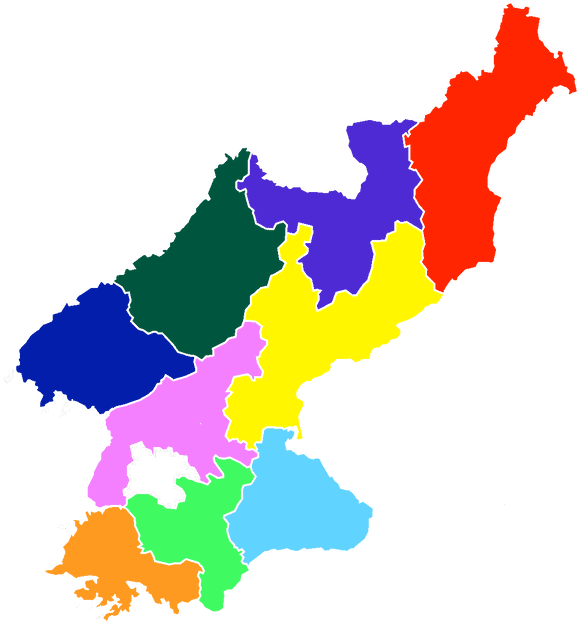 Map - North Korea Capital Map (634x678), Png Download