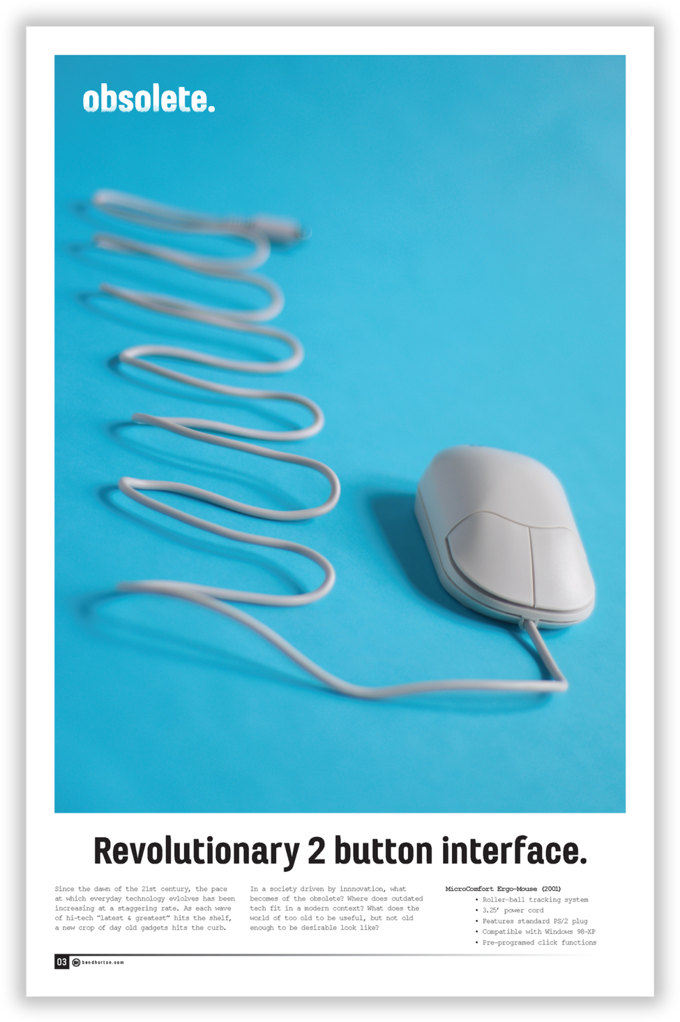 Obsolete 3 - Mouse (1000x1545), Png Download