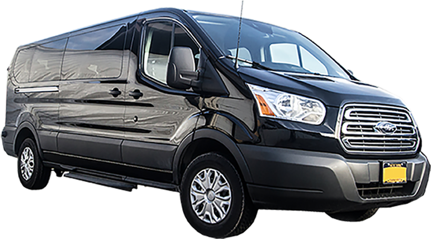12 Passenger Low Roof - Ford Transit (1000x493), Png Download