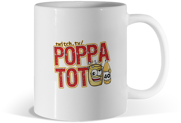 Poppatot Bold 40 Mug Poppatot Bold 40 Mug $15 - Coffee Cup (650x650), Png Download